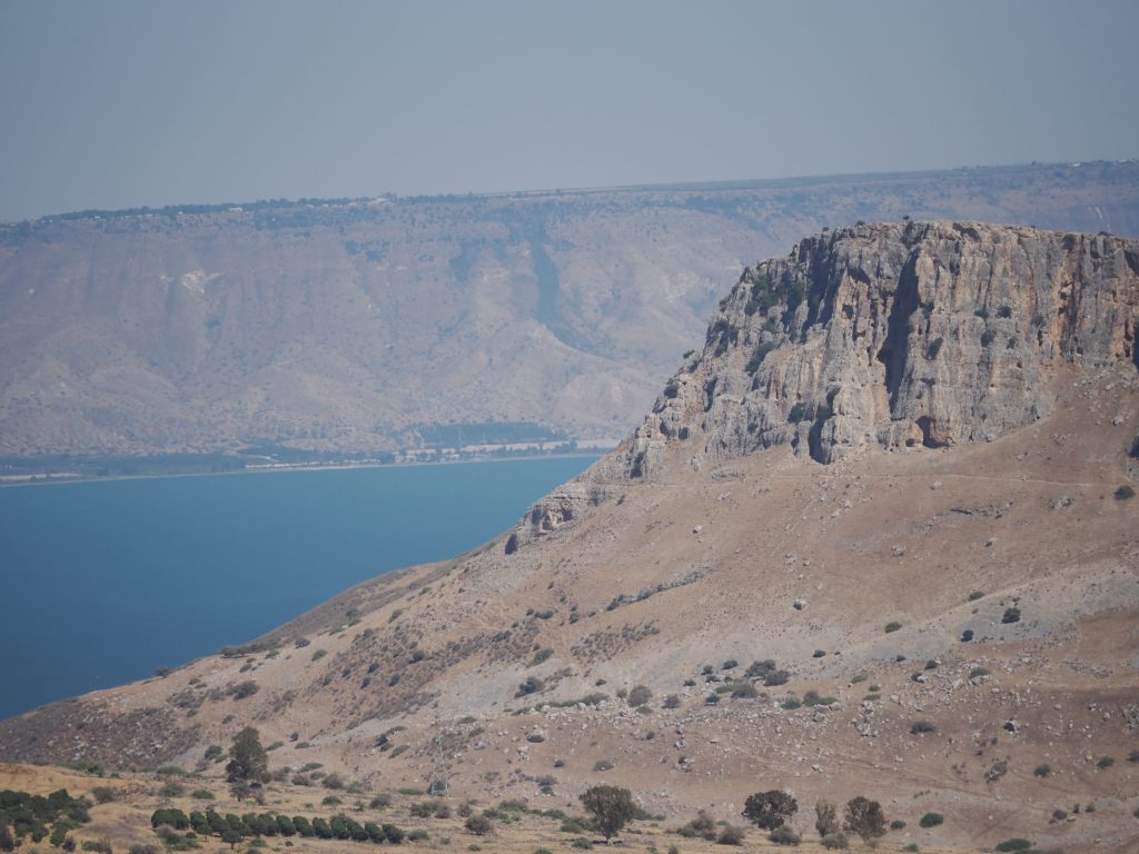 mount arbel sea of galilee